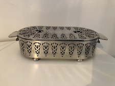 Chauffe plat en métal argenté fabriqué en Allemagne pour Christofle