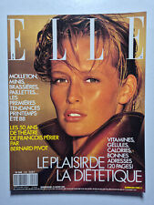 Magazine mode fashion ELLE french #2194 25 janvier 1988 Estelle Lefebure