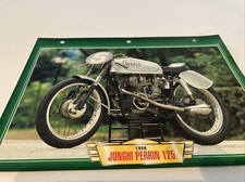 Jonghi Perrin 125 1956 fiche carte moto passion collection Atlas