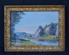 Alexis Fivet Huile sur panneau