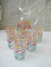 service à jus de fruits vintage des années 50