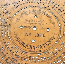 ORGAN disc Ariston organette