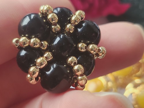 Bouton vintage métal torsade - vintage,