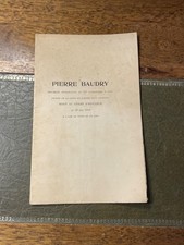 Livre Pierre Baudry Mort au