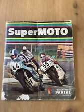 ANCIEN ALBUM PANINI SUPER MOTO 1975 complet