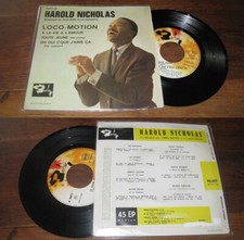 HAROLD NICHOLAS - Loco Motion French EP Barclay Sixties Pop 62' BIEM