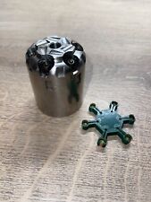 Etoile porte amorce verte foncé pour revolver pistolet à percussion poudre noire