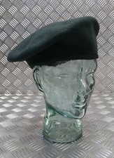 Fusils Vert Béret Laine Véritable Hobson London Militaire Numéro Doublé Capot