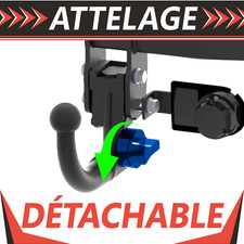 Attelage détachable pour
