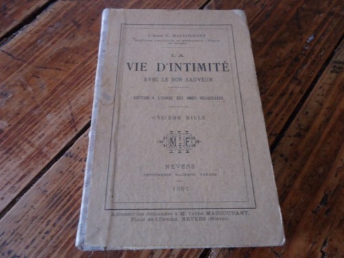 Vie intimite avec le - la, bon