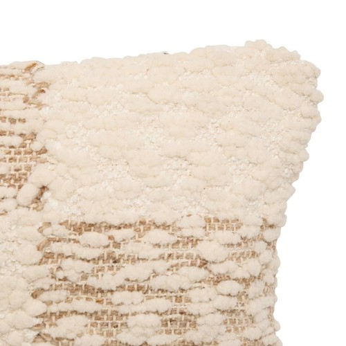 Coussin déco laine chenille - coussin,