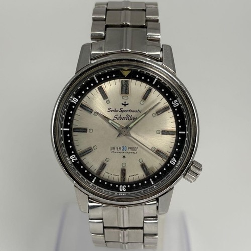 Seiko sportsmatic silver wave - sportsmatic,