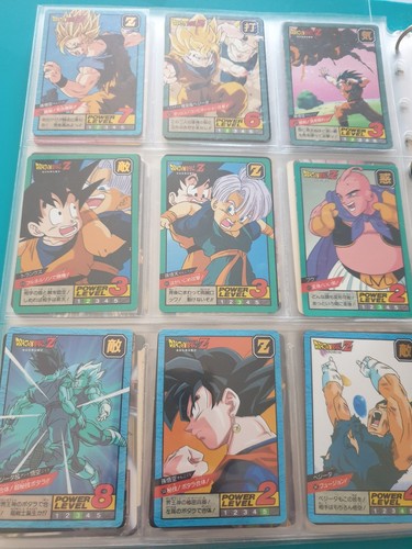 Cartes stickers carddass super