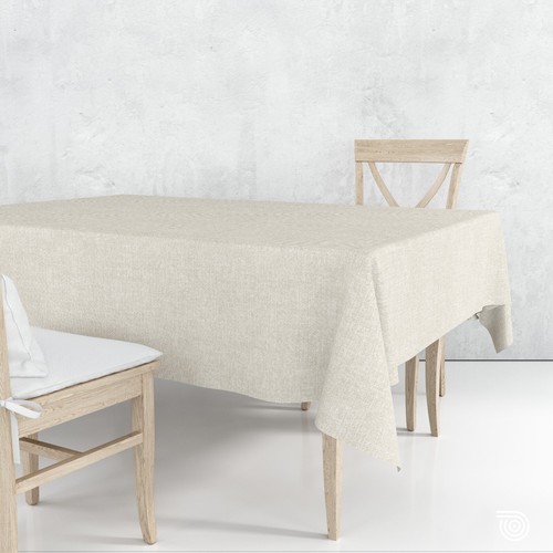Nappe tissu coton enduit - tissu,