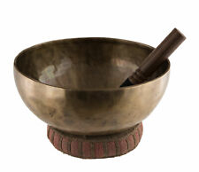 Bol Chantant tibétain du Nepal Ø 24.2 cm  Méditation 1KG700  Note = Sol  #2114