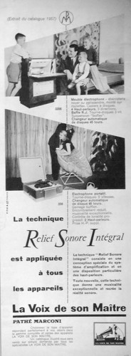 Publicité pathé marconi - publicitÉ,