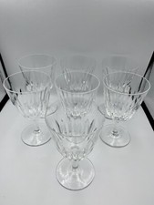 7 Verres en Cristal BACCARAT Modèle Cassino H13,2 cm - TBE