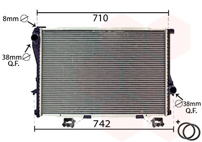 Radiateur refroidisseur pour - refroidisseur,