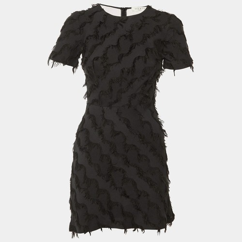 Mini robe noire - , en