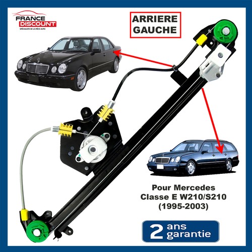 Leve vitre arriere gauche - vitre,