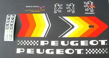 Peugeot set decals mid 80s - decals,