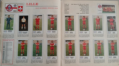 Panini football 1977 page - 1977,
