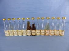 Lot 13 Mignonnettes EAU DE VIE BERTRAND MEYER framboise mirabelle quetsch poire