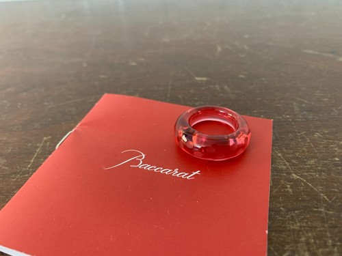 Bague pois rose cristal - en, de