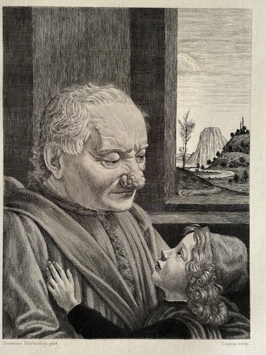 Domenico ghirlandajo gravure - ghirlandajo,