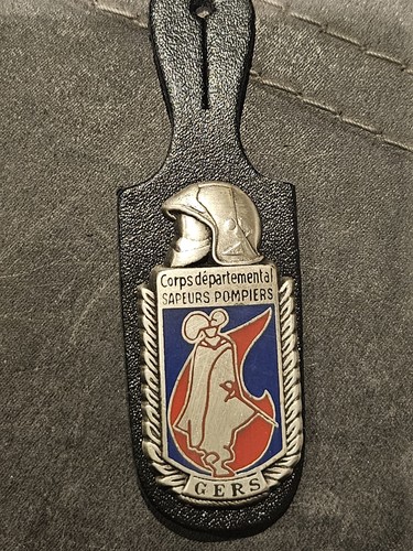 Insigne pucelle sapeurs - pucelle,
