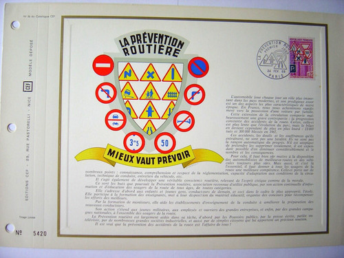 Prevention routiere - , (rare)