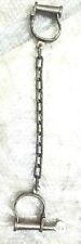 Menottes en fer fait main style ancien manilles de police - accessoires menot...