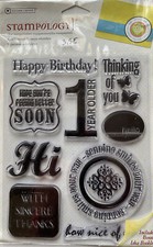 clear stamps tampon Transparent Anniversaire Enfant Marque Autumn Leaves