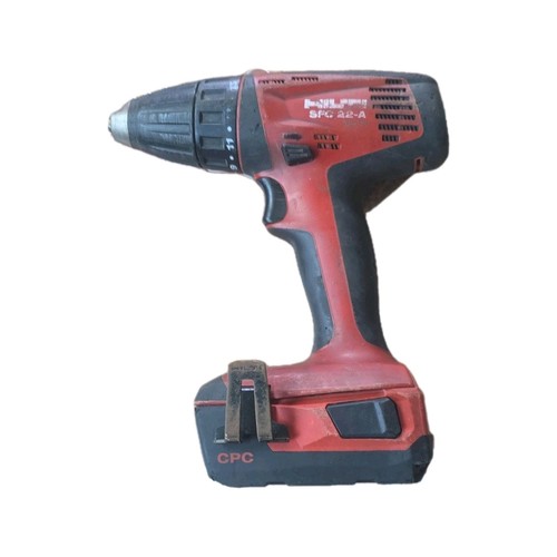 Hilti sfc cordless drill - hilti,
