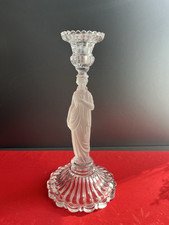 bougeoirs en cristal à décor Antique Baccarat XIXe Siècle