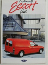 Brochure FORD la nouvelle ESCORT Van