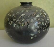 Gros Vase Boule Art Déco Porcelaine de Limoges 1985