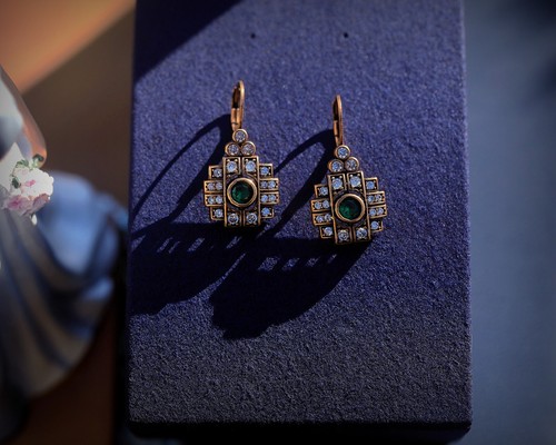 Boucles oreilles dormeuses - boucles,
