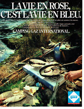 Publicité Advertising 038  1981   Camping gaz international  réchaud Eden