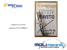 BAD BASS Solive Pour Prerazione Cadre Pêche Surfcasting 2 Mensurations Acier