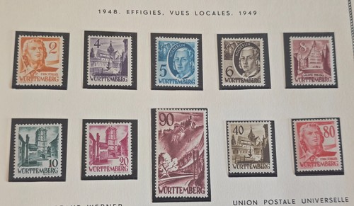 Timbre wurtemberg neuf - timbre,