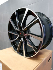 4 Jantes en Alliage 16 Dédié Seat Ibiza IV V St Arona Coupe Fr Noir Diamant