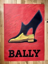 Affiche ancienne originale  « Bally» - 90*130cm