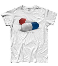 T-Shirt Matrix Pilule Bleu