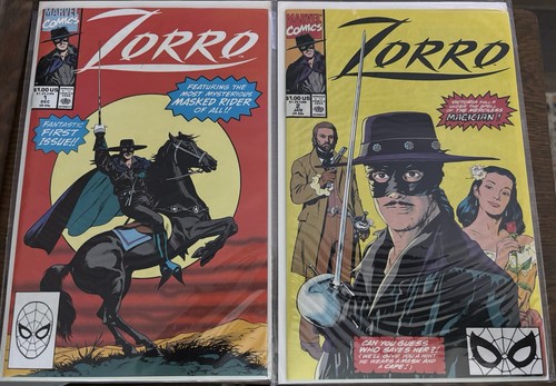 Marvel zorro 2 comics - marvel,