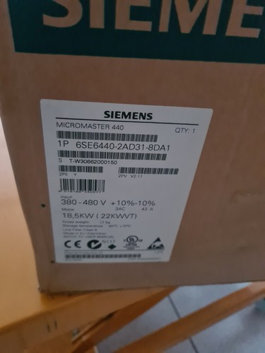 Siemens micromaster 440 - siemens,