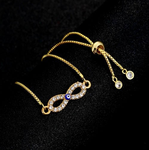 Bracelet infini turque oeil - infini,