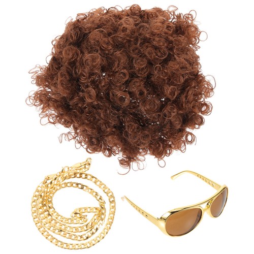 Perruques disco pour hommes - pour,