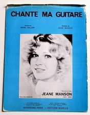 Partition vintage sheet music