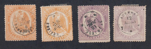 Timbres télégraphe - timbres,